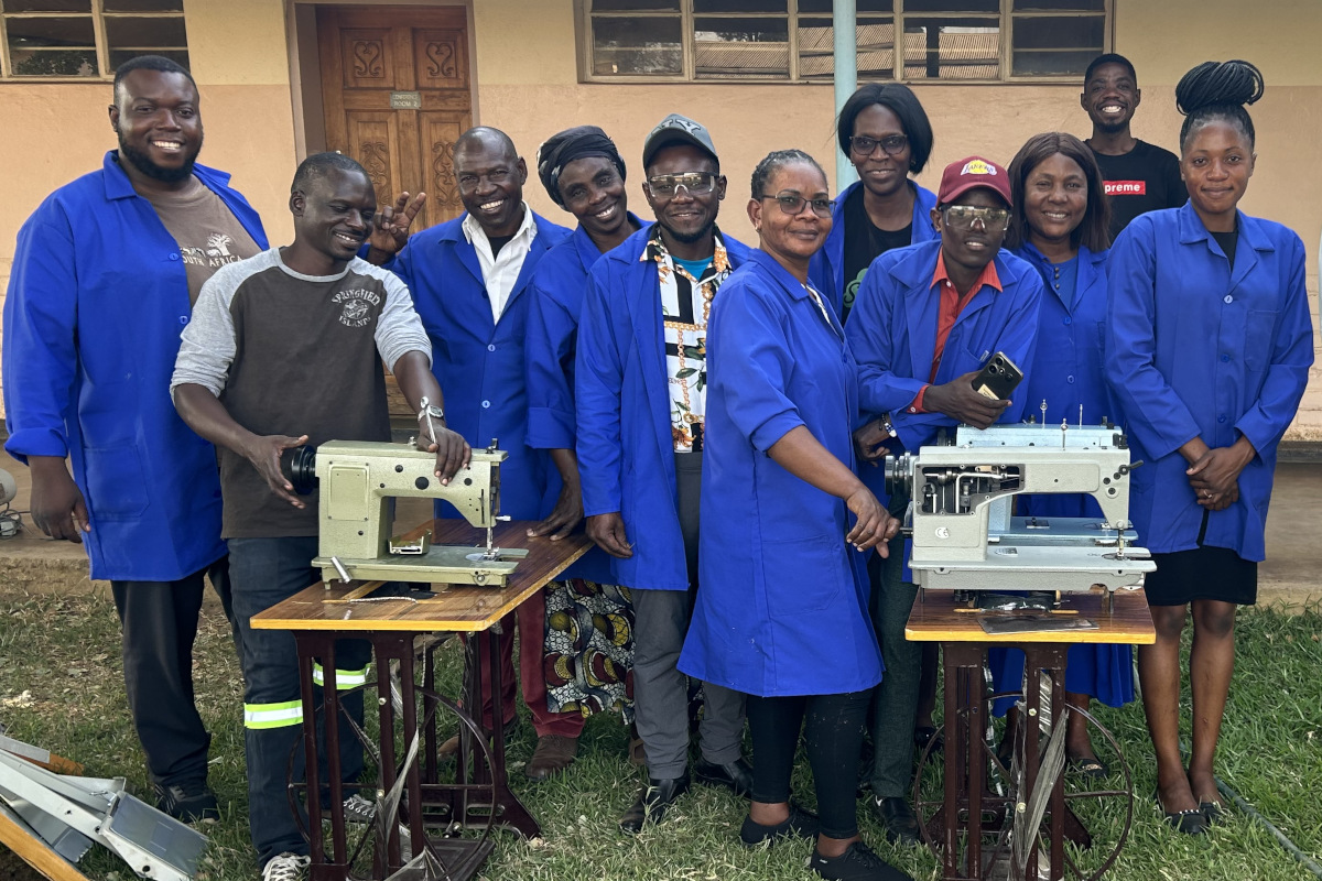 Sewing machine maintenance workshop for Secondary school tailoring instructors