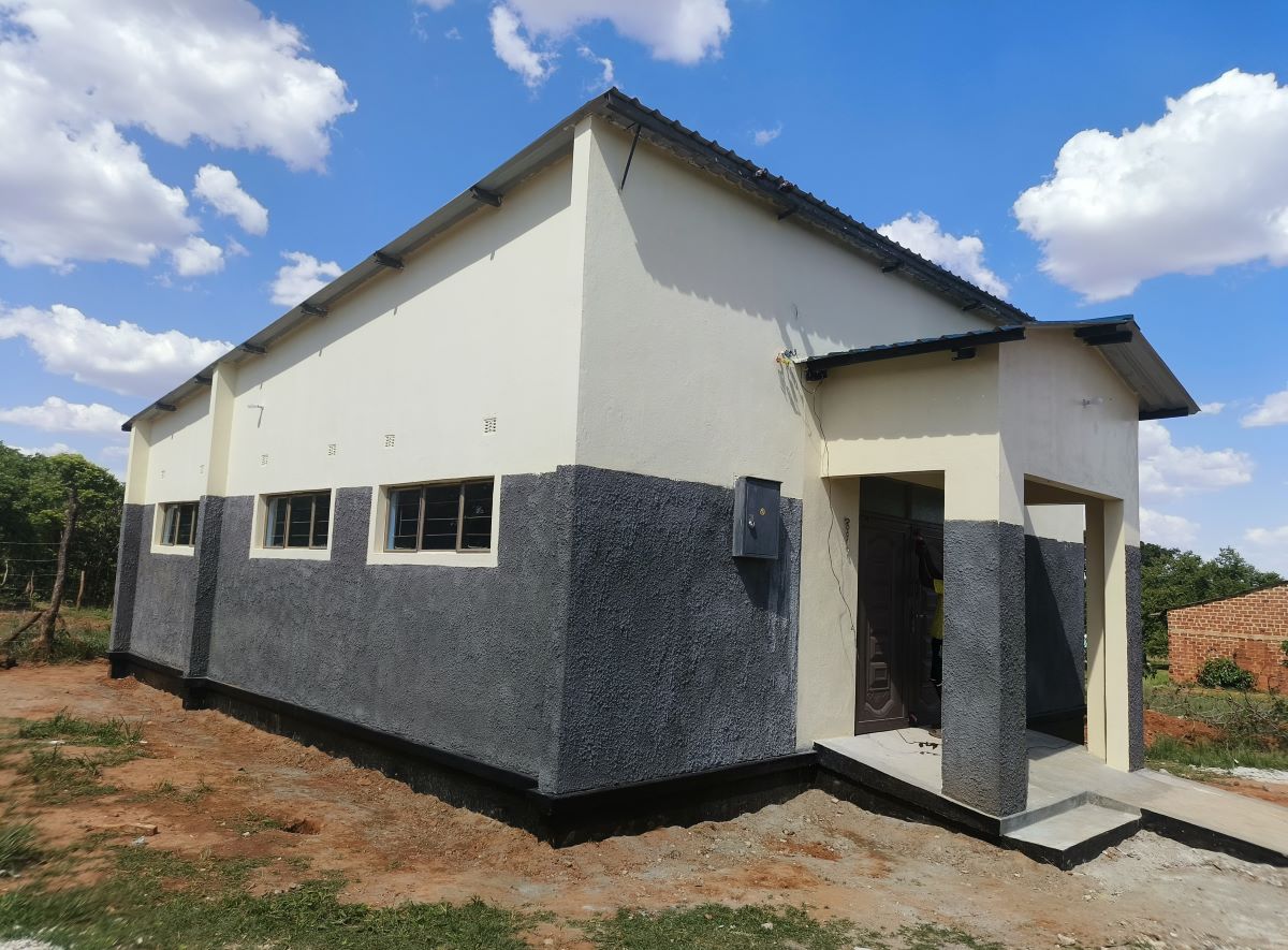 The new completed workshop