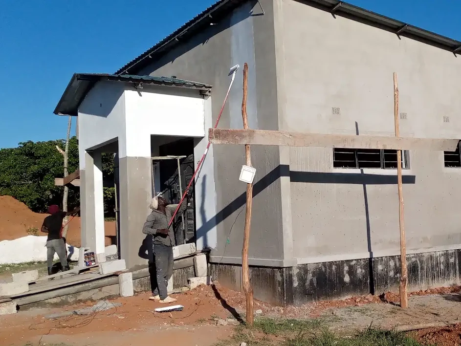 Painting the exterior