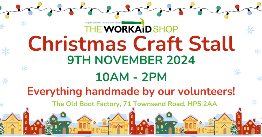 Christmas Craft Stall at The Workaid Shop