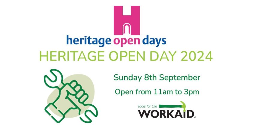 Heritage Open Day 2024
Sunday 8th September 11am - 3pm